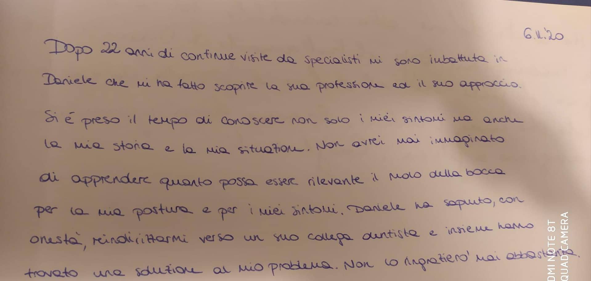 recension n 8 daniele aleo osteopata